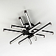 Потолочный светильник Modelight MDL.9374.600CL BK