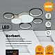 Потолочный светодиодный светильник Lumion Ledio Norbert 5253/99CL