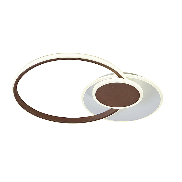 Потолочный светодиодный светильник Escada 10239/3 LED*76W White/Brown