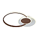 Потолочный светодиодный светильник Escada 10239/3 LED*76W White/Brown