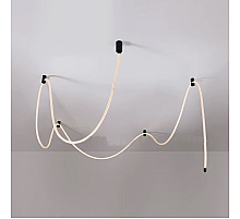 Потолочный светильник Delight Collection 10521C/5M black/white