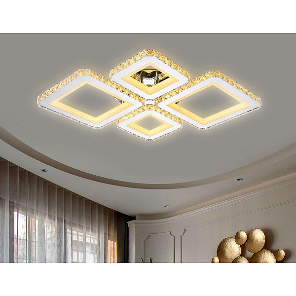 Потолочный светодиодный светильник Ambrella light Acrylica Ice FA1726
