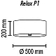 Потолочный светильник TopDecor Relax P1 10 01g