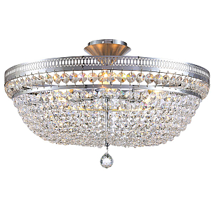 Люстра на штанге Natali Kovaltseva BAROCCO 81405/8C CHROME