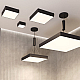 Потолочный светодиодный светильник Maytoni Technical Zon C032CL-90W4K-SQ-B