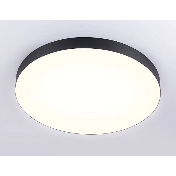 Потолочный светодиодный светильник Ambrella light Orbital Air Alum FV5537