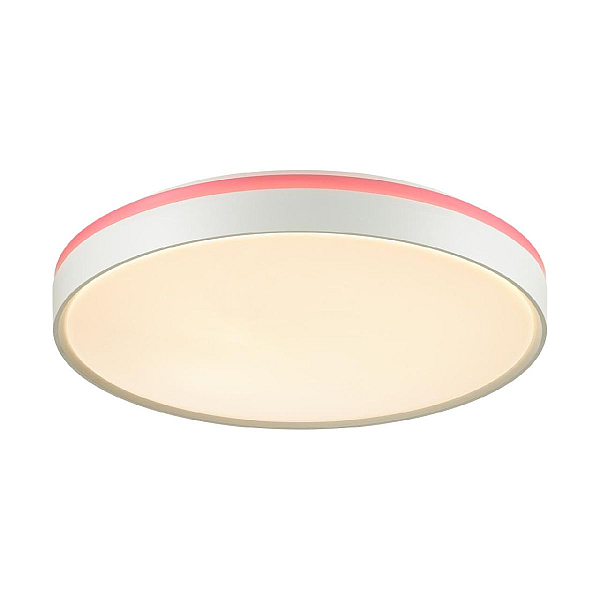 Настенно-потолочный светодиодный светильник Sonex Color Kezo Pink 7708/EL