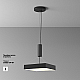 Потолочный светодиодный светильник Maytoni Zon C032CL-45W3K-SQ-B