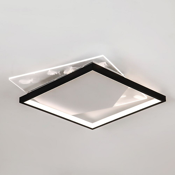 Потолочный светильник LED4U L1042-500 BK