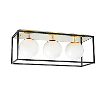 Потолочный светильник Lumina Deco Maldini LDC 8060-3 F.GD+BK