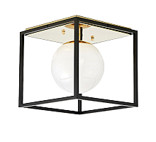 Потолочный светильник Lumina Deco Maldini LDC 8060-1 F.GD+BK