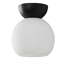 Потолочный светильник iLamp Mono C6079-1 BK+WH