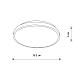 Потолочный cветильник Nowodvorski Agnes Round Led Pro Black 10972