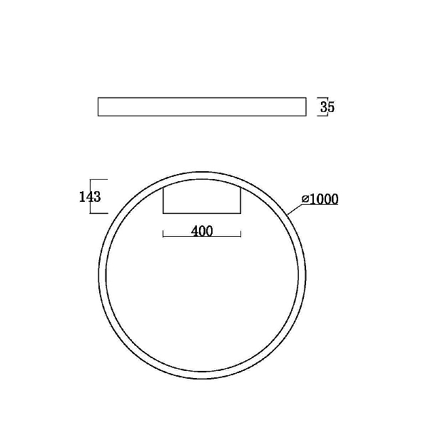 Потолочный светильник Maytoni Rim MOD058CL-L65BS3K
