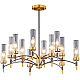 Потолочный светильник ILLUMICO IL5177-6+6PLS-29 BRASS TUBO
