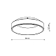 Потолочный cветильник Nowodvorski Nikki Round Led White 11203