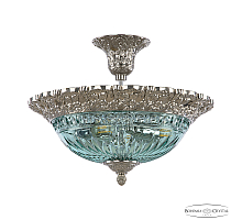 Потолочный светильник Bohemia Ivele Crystal 7091P/39/FL Ni Birusa/M-1G