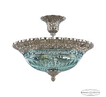 Потолочный светильник Bohemia Ivele Crystal 7091P/39/FL Ni Birusa/M-1G