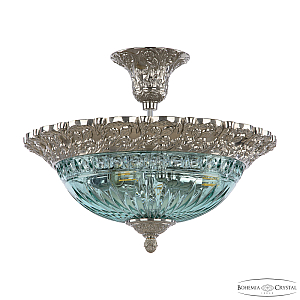 Потолочный светильник Bohemia Ivele Crystal 7091P/39/FL Ni Birusa/M-1G