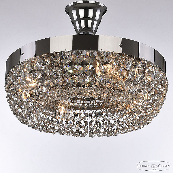 Потолочный светильник Bohemia Ivele Crystal 19031/35NZ Ni