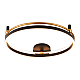 Потолочный светодиодный светильник Crystal Lux Fernando PL72W Led Black/Gold