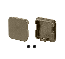 Заглушка Arlight LINE-D-3030 SQUARE OLIVE GREY 055452
