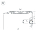 Профиль Arlight STAIR-W60-2000 ANOD BLACK (Алюминий) 060867