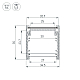 Профиль Arlight LINE-3535-BENT-SIDE-2000 ANOD 055738