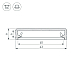 Алюминиевый профиль Arlight ALM-FLAT-S-2020 ANOD 026713(1)