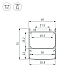 Профиль Arlight LINE-6070-2000 ANOD 046401