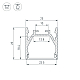 Профиль Arlight LINE-2525-2000 ANOD (Алюминий) 053804