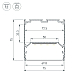 Профиль Arlight LINE-M-7575-2000 WHITE 058157