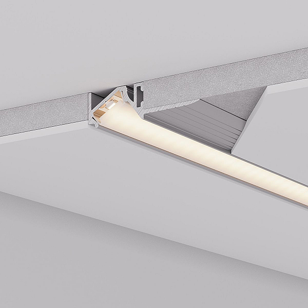 Профиль Arlight PDS-BEVEL-F-HIDE-2000 (Алюминий) 063420