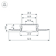 Профиль Arlight FANTOM-W20-H10-3000 ANOD (Алюминий) 062556
