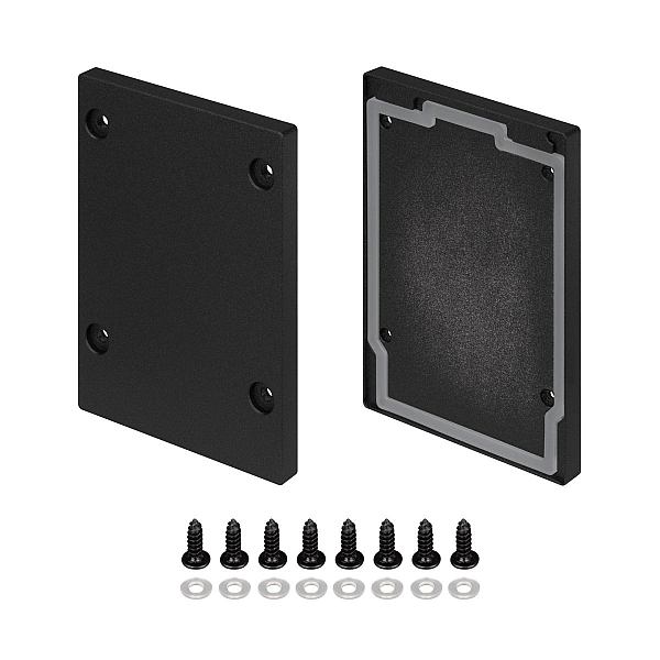 Заглушка Arlight IP-LINE-5475 BLACK глухая (Металл) 055283