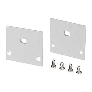 Заглушка Arlight LINE-3535-TRAY с отверстием (Алюминий) 062745