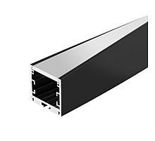 Алюминиевый профиль Arlight SL-ARC-3535-Twist90L-400 Black 032679
