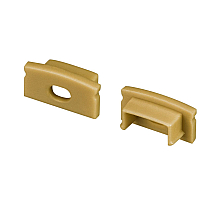 Заглушка Arlight LINE-1708 GOLD с отверстием 039993