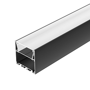 Профиль Arlight SL-LINE-5050-2000 BLACK с рефлектором (Алюминий) 064466