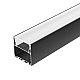 Профиль Arlight SL-LINE-5050-2000 BLACK с рефлектором (Алюминий) 064466