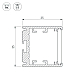 Профиль Arlight SL-ARC-3535-D1500-W90 SILVER (1180мм, дуга 1 из 4) 026598