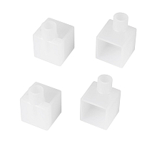 Заглушка Arlight WPH-FLEX-1616-90 WHITE с отверстием  (Пластик) 058044
