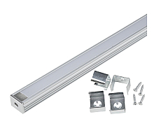 Профиль (UL-00005029) Uniel UFE-K10 Silver/Frozen 200 Polybag