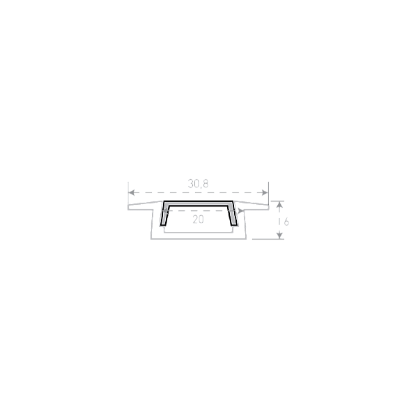 Профиль алюминиевый (комплект) SWG Standard RC-3006 09-00900083