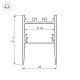 Профиль Arlight SL-Comfort-3551-2000 Anod Black 031730