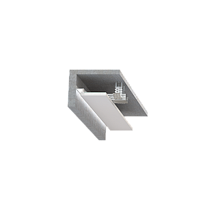 Безрамный теневой алюминиевый профиль SWG PRO FGC-20-WH-2 022513