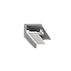 Безрамный теневой алюминиевый профиль SWG PRO FGC-20-WH-2 022513