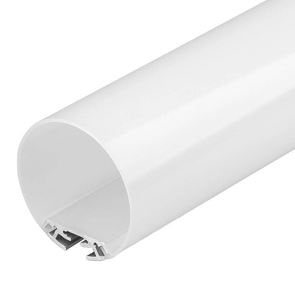 Профиль с рассеивателем Arlight SL-ROUND-D60-2500 ANOD+OPAL 020474