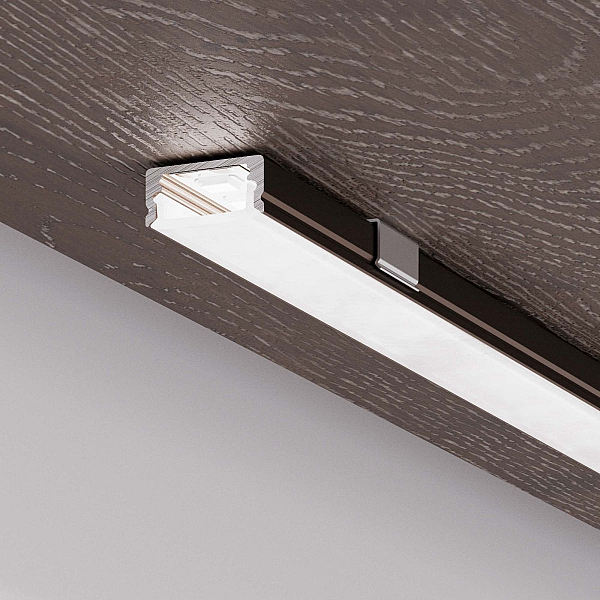 Профиль Arlight LINE-1708-2000 ANOD BROWN DEEP (Алюминий) 065801