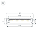 Профиль Arlight SL-LINE-4009-2000 ANOD (Алюминий) 063908